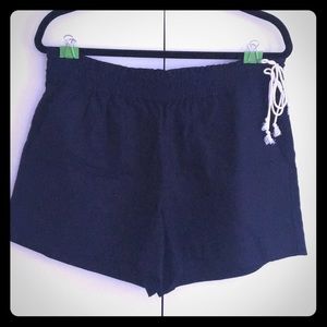 Navy linen J Crew Shorts size M